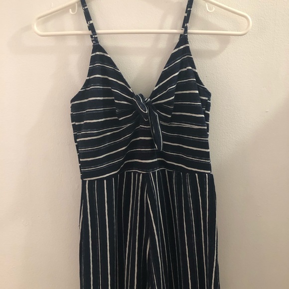 Stripe Jumpsuit - Picture 2 of 4